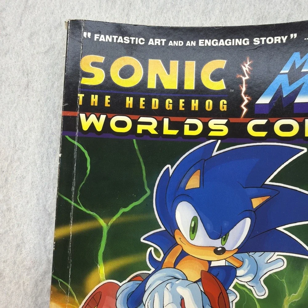 Sonic The Hedgehog / Mega Man: Worlds Collide TPB Volume 1 AND 2   Archie Comics